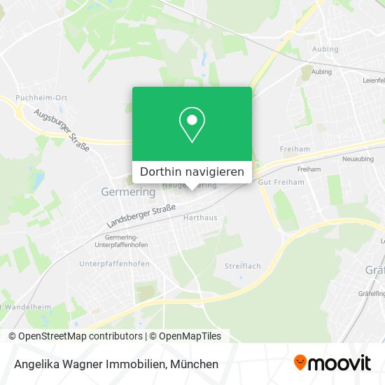 Angelika Wagner Immobilien Karte