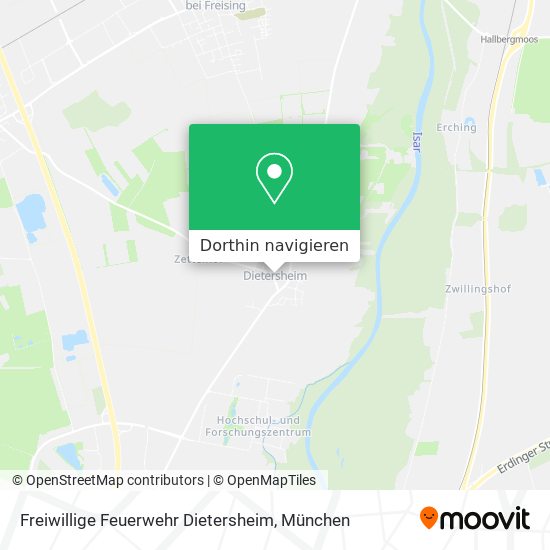 Freiwillige Feuerwehr Dietersheim Karte