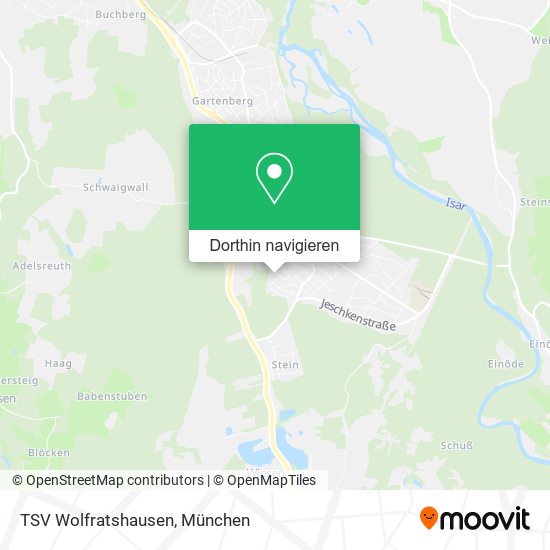 TSV Wolfratshausen Karte