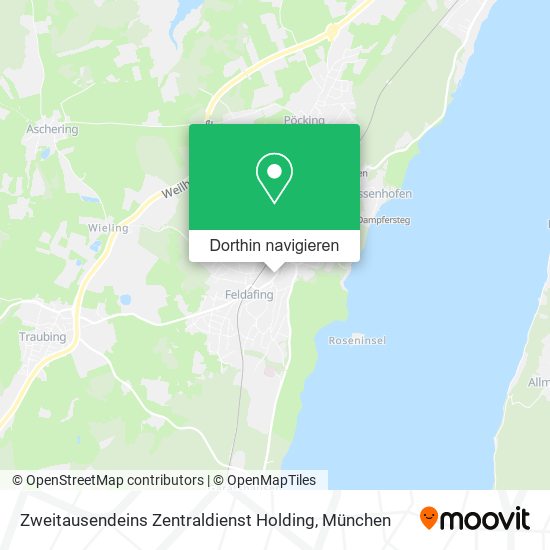 Zweitausendeins Zentraldienst Holding Karte