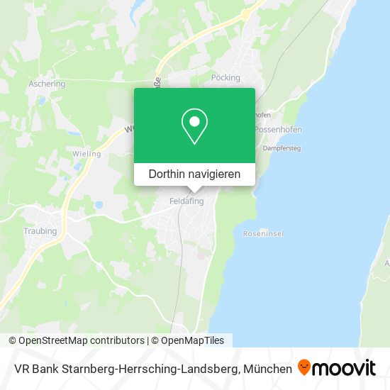 VR Bank Starnberg-Herrsching-Landsberg Karte