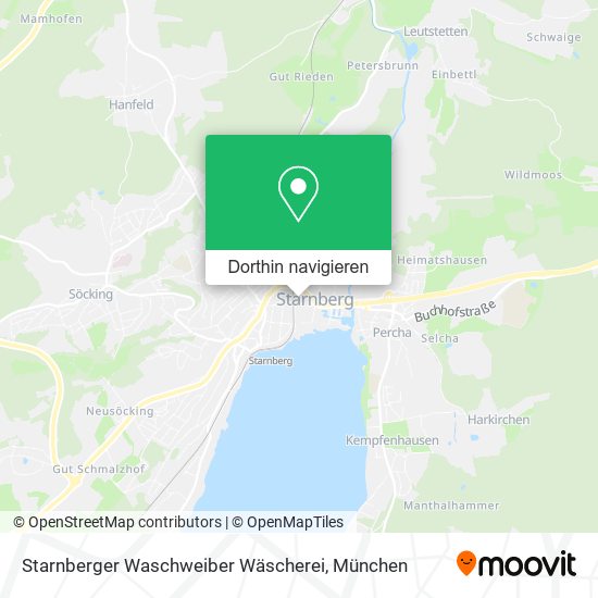Starnberger Waschweiber Wäscherei Karte