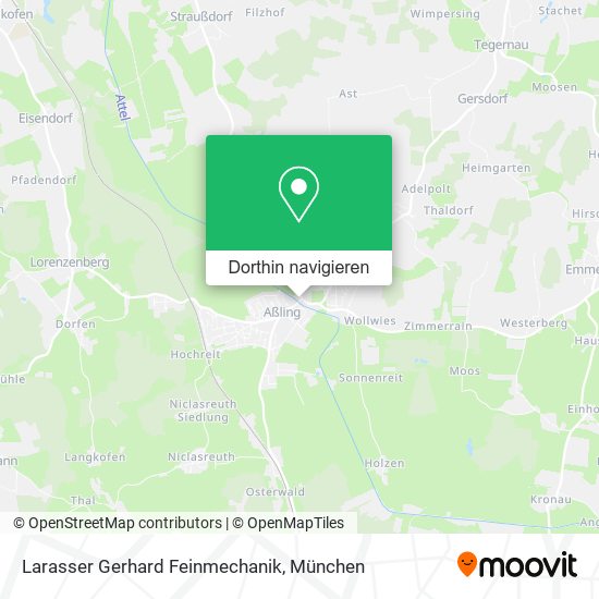 Larasser Gerhard Feinmechanik Karte
