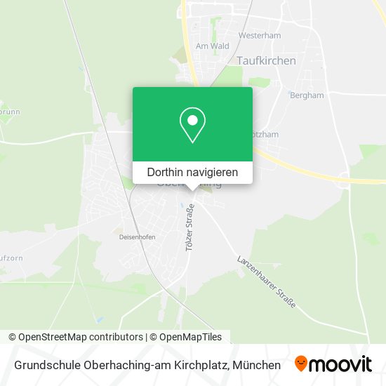 Grundschule Oberhaching-am Kirchplatz Karte