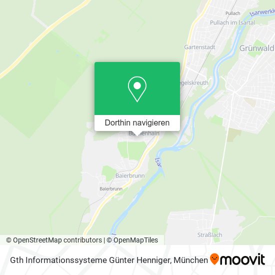 Gth Informationssysteme Günter Henniger Karte