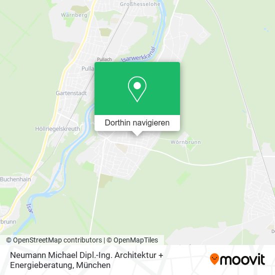 Neumann Michael Dipl.-Ing. Architektur + Energieberatung Karte