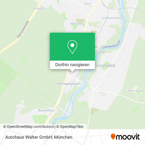 Autohaus Walter GmbH Karte