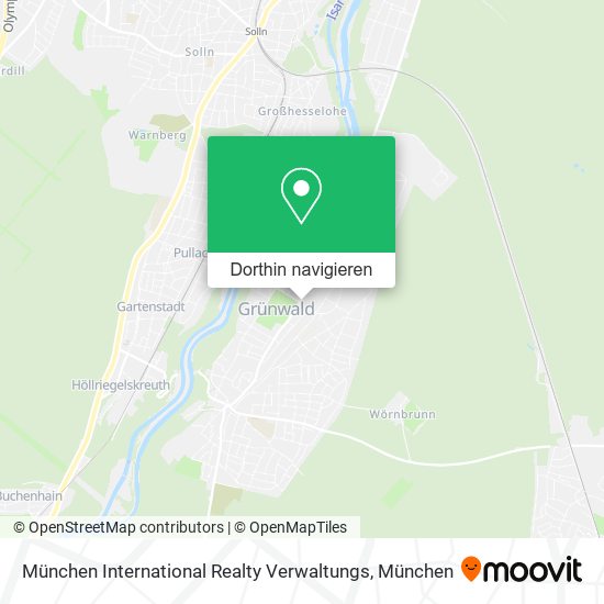 München International Realty Verwaltungs Karte