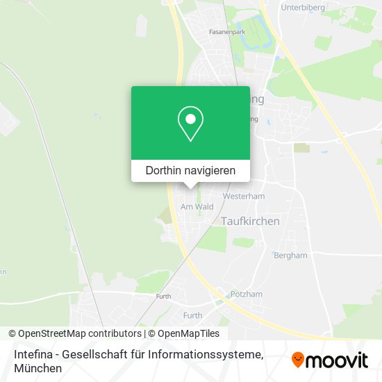 Intefina - Gesellschaft für Informationssysteme Karte