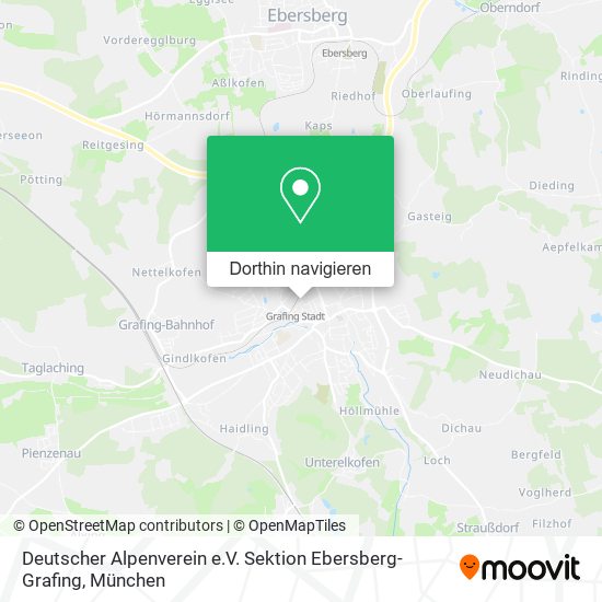 Deutscher Alpenverein e.V. Sektion Ebersberg-Grafing Karte