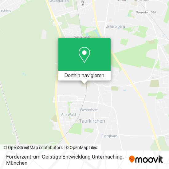 Förderzentrum Geistige Entwicklung Unterhaching Karte