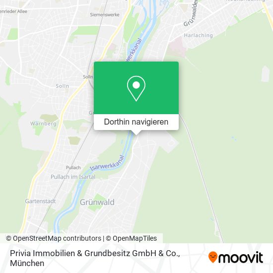 Privia Immobilien & Grundbesitz GmbH & Co. Karte