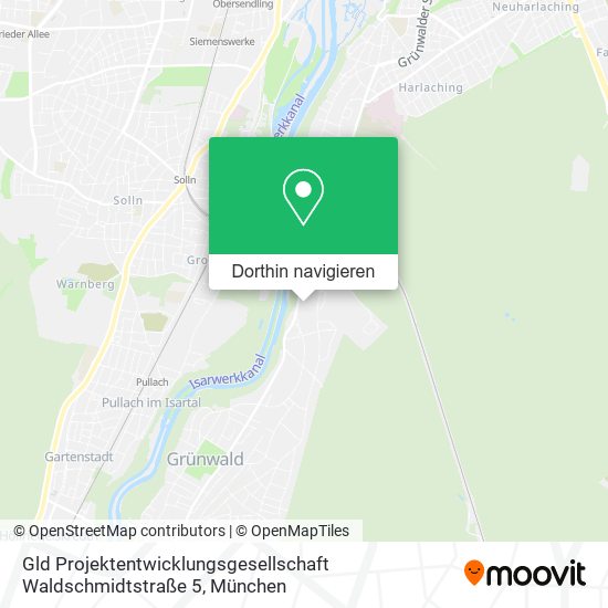 Gld Projektentwicklungsgesellschaft Waldschmidtstraße 5 Karte