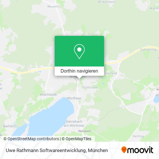 Uwe Rathmann Softwareentwicklung Karte
