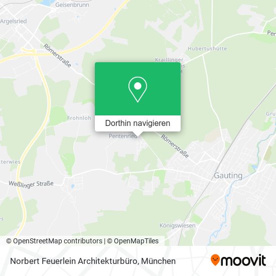 Norbert Feuerlein Architekturbüro Karte