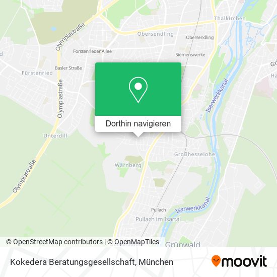 Kokedera Beratungsgesellschaft Karte