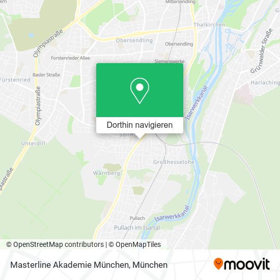 Masterline Akademie München Karte