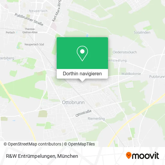 R&W Entrümpelungen Karte