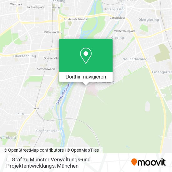 L. Graf zu Münster Verwaltungs-und Projektentwicklungs Karte
