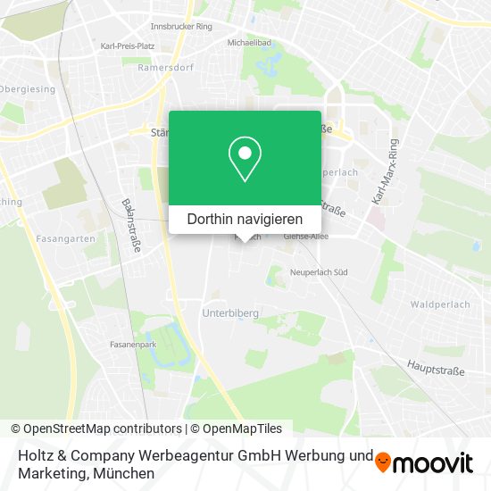 Holtz & Company Werbeagentur GmbH Werbung und Marketing Karte