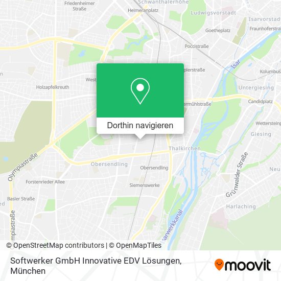 Softwerker GmbH Innovative EDV Lösungen Karte