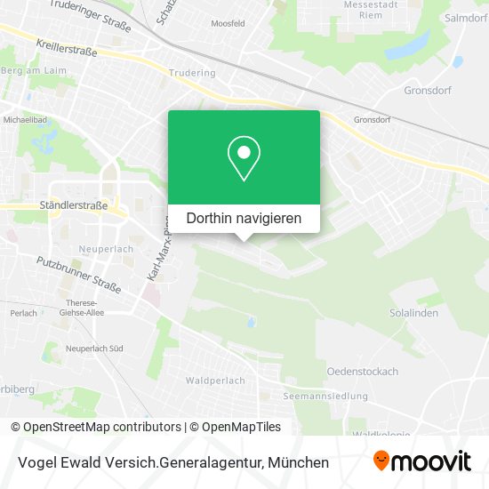 Vogel Ewald Versich.Generalagentur Karte