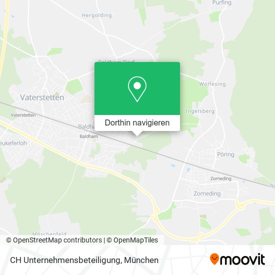 CH Unternehmensbeteiligung Karte