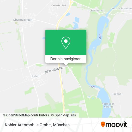 Kohler Automobile GmbH Karte