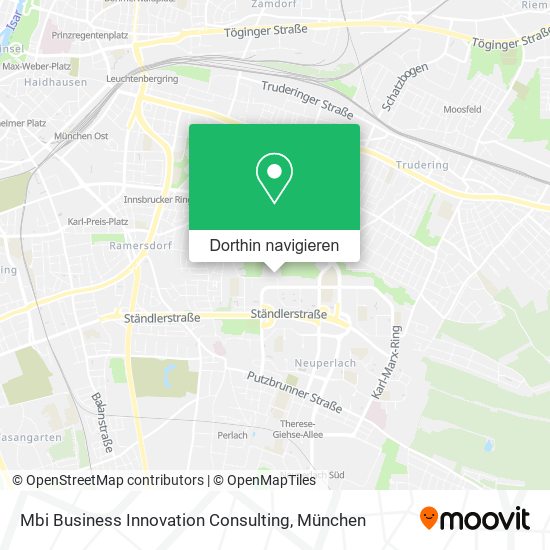 Mbi Business Innovation Consulting Karte