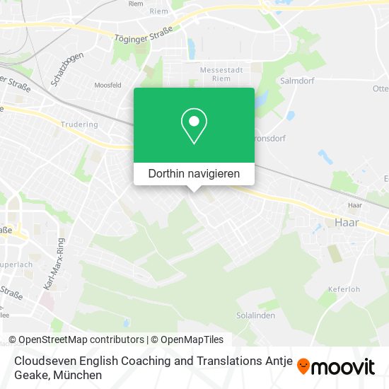 Cloudseven English Coaching and Translations Antje Geake Karte