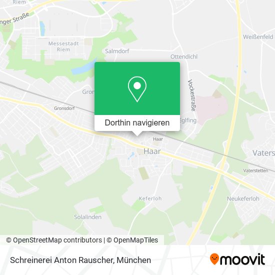 Schreinerei Anton Rauscher Karte