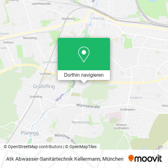 Atk Abwasser-Sanitärtechnik Kellermann Karte