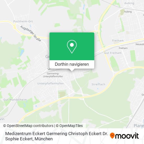 Medizentrum Eckert Germering Christoph Eckert Dr. Sophie Eckert Karte
