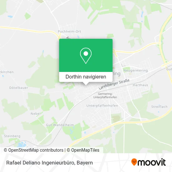 Rafael Deliano Ingenieurbüro Karte