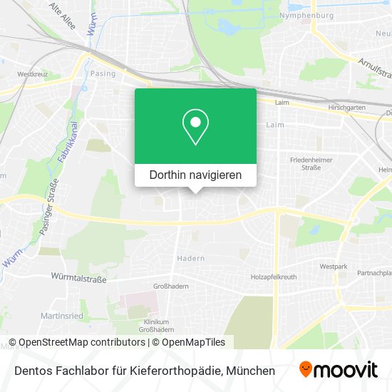 Dentos Fachlabor für Kieferorthopädie Karte