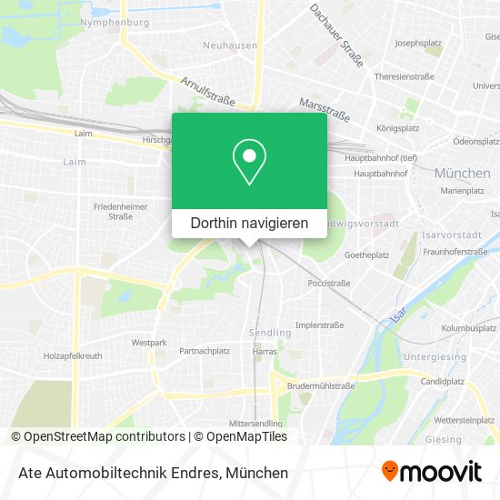 Ate Automobiltechnik Endres Karte