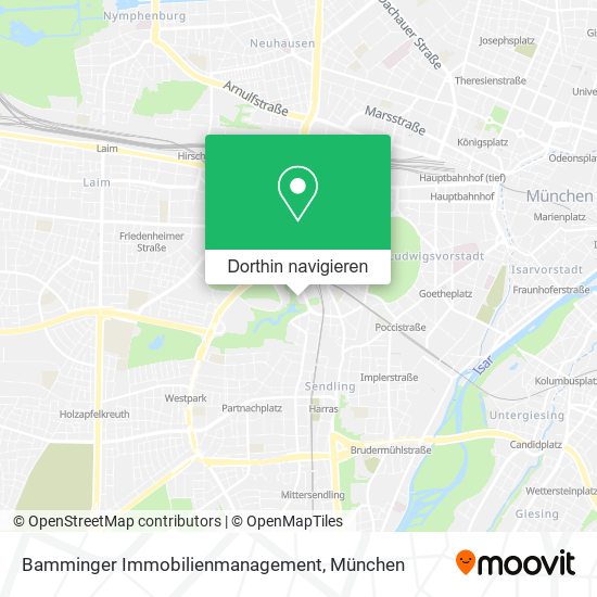 Bamminger Immobilienmanagement Karte