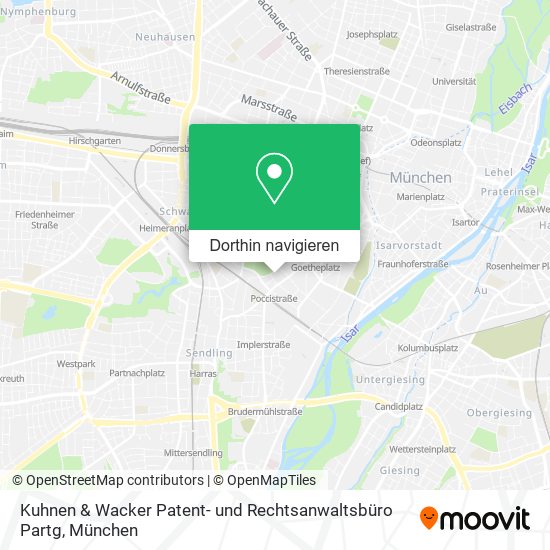 Kuhnen & Wacker Patent- und Rechtsanwaltsbüro Partg Karte