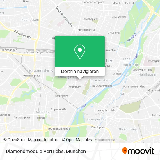 Diamondmodule Vertriebs Karte