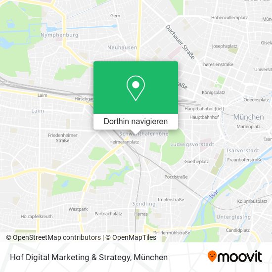 Hof Digital Marketing & Strategy Karte