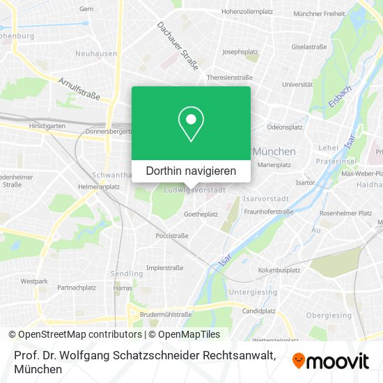 Prof. Dr. Wolfgang Schatzschneider Rechtsanwalt Karte