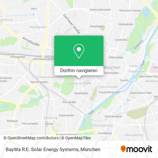 BayWa R.E. Solar Energy Systems Karte