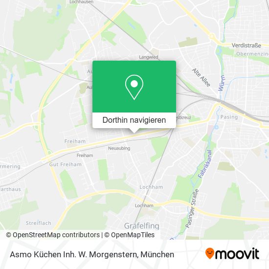 Asmo Küchen Inh. W. Morgenstern Karte