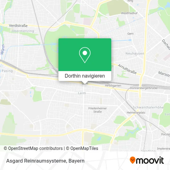 Asgard Reinraumsysteme Karte