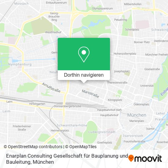 Enarplan Consulting Gesellschaft für Bauplanung und Bauleitung Karte