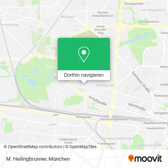 M. Heilingbrunner Karte