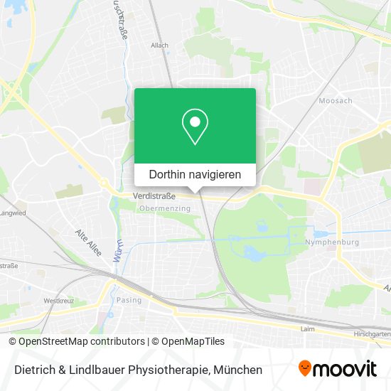 Dietrich & Lindlbauer Physiotherapie Karte