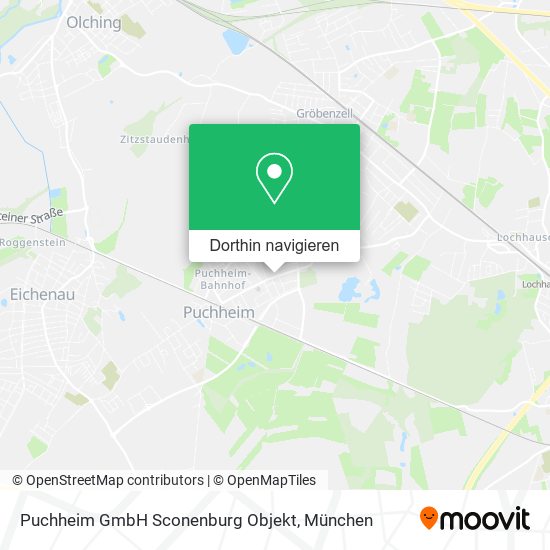 Puchheim GmbH Sconenburg Objekt Karte