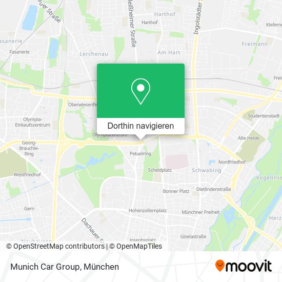 Munich Car Group Karte