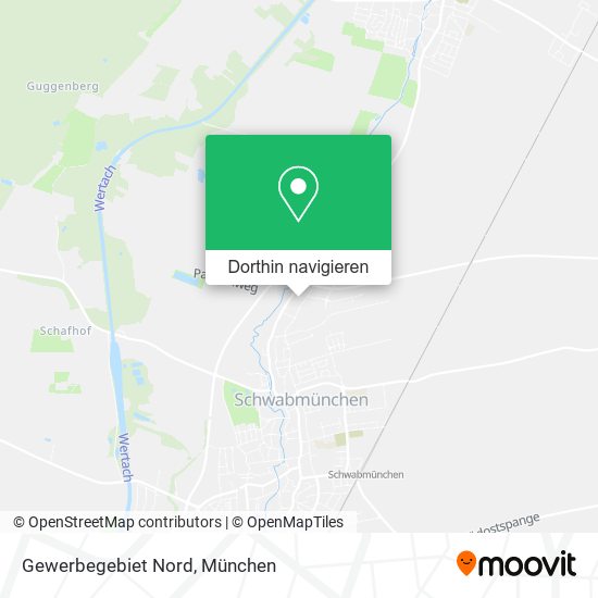 Gewerbegebiet Nord Karte